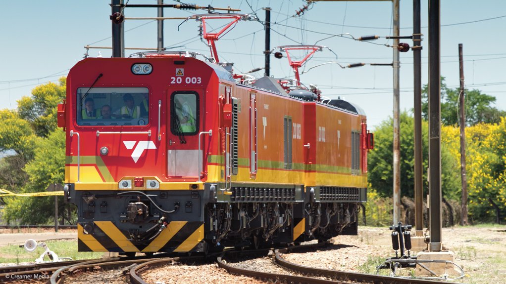 The first Class 20E to be delivered to South Africa by China South Rail Zhuzhou Electric Locomotive