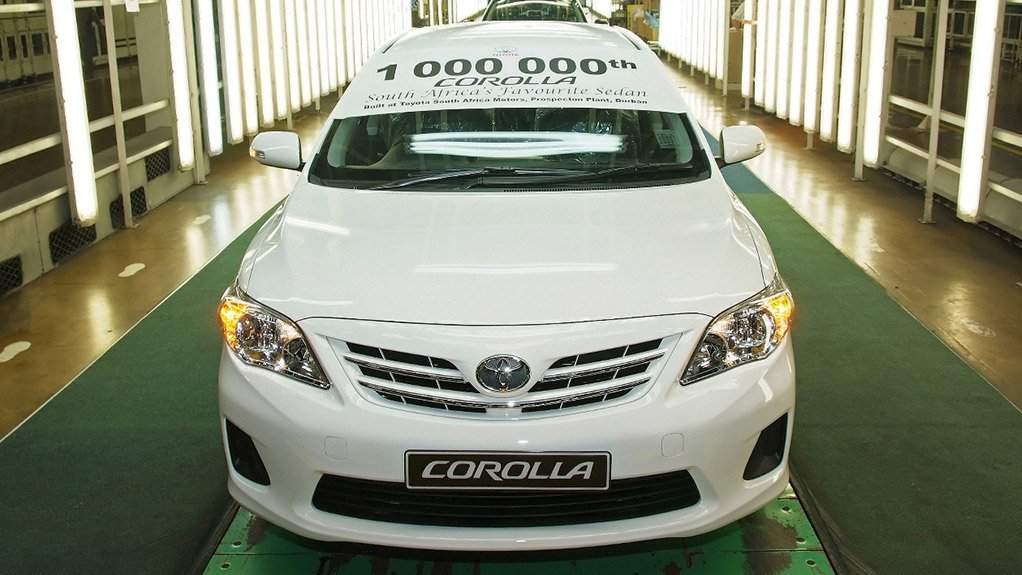 Toyota SA produces its millionth Corolla