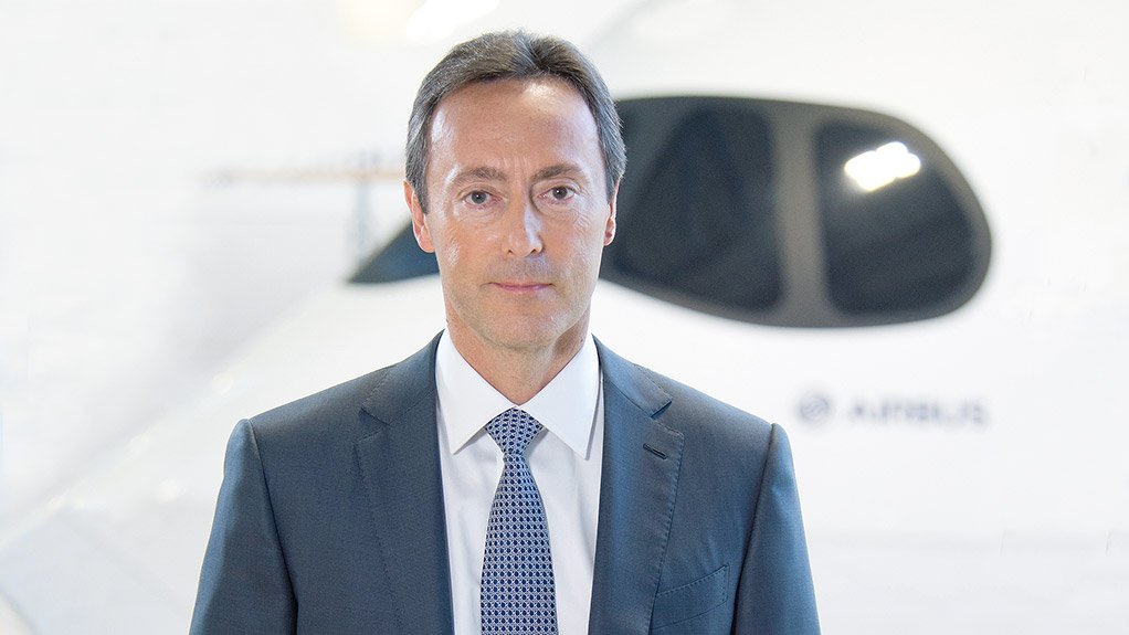 FABRICE BREGIER Thanked all those involved in the A350 XWB programme, including suppliers 