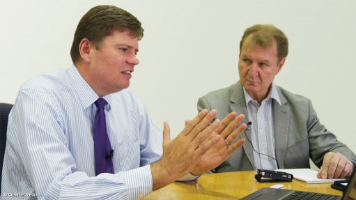 Sietse van der Woude and Martin Creamer