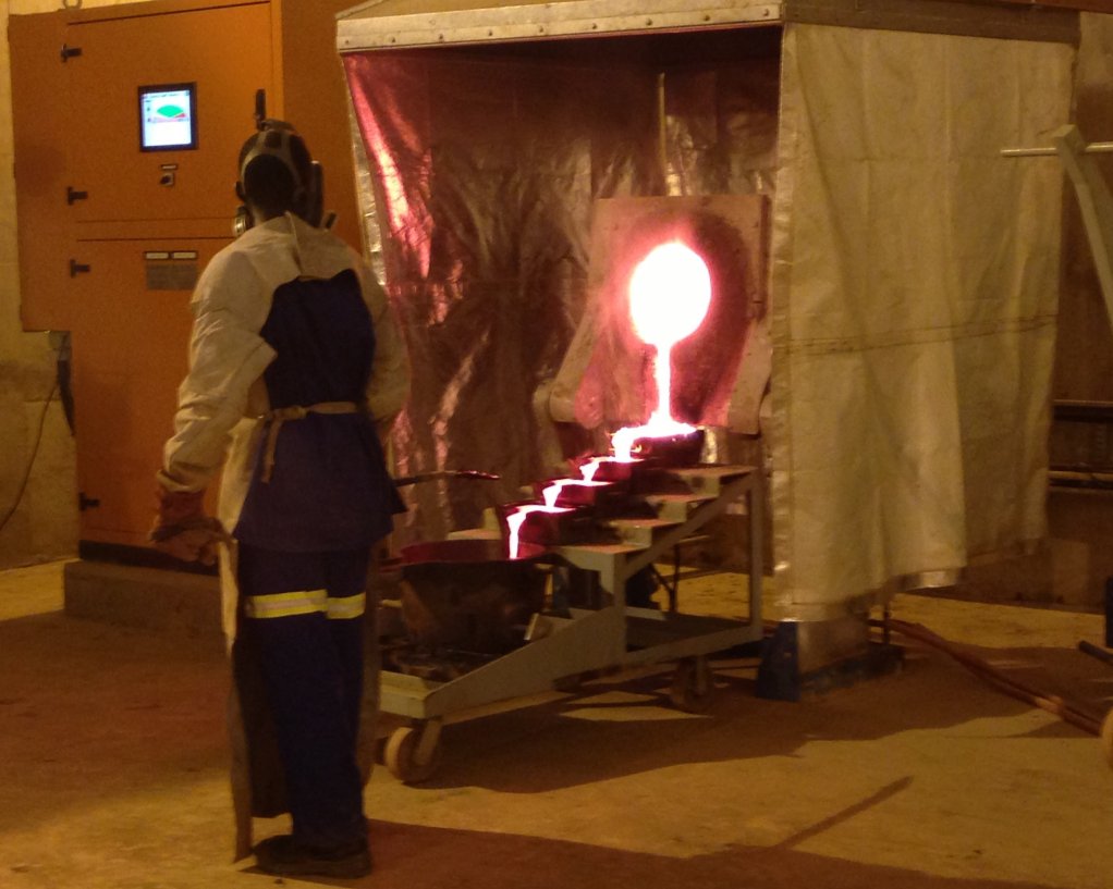 AHEAD OF SCHEDULE
The Kibali project started gold production ahead of schedule in September 
