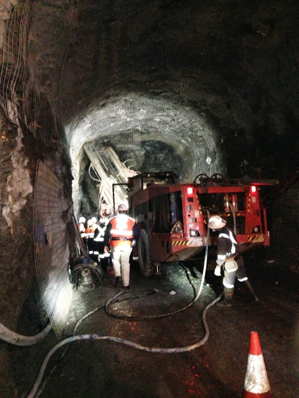 UNDERGROUND DEVELOPMENT
The underground mine – which is still under construction – is projected to start production in 2015
