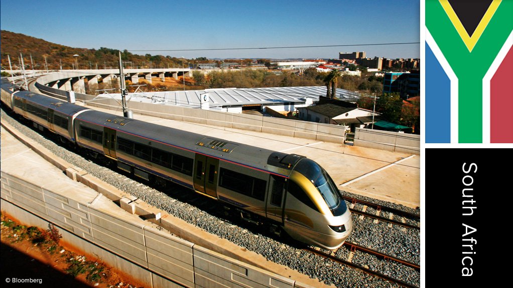 Gautrain rapid rail link, South Africa