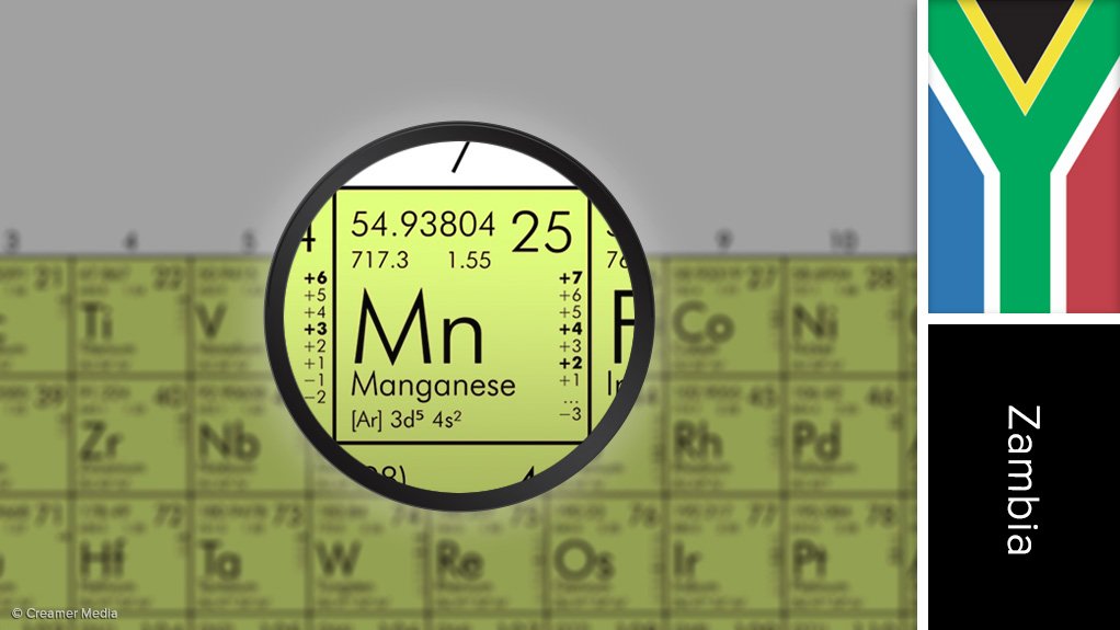 Mansa northern manganese project, Zambia