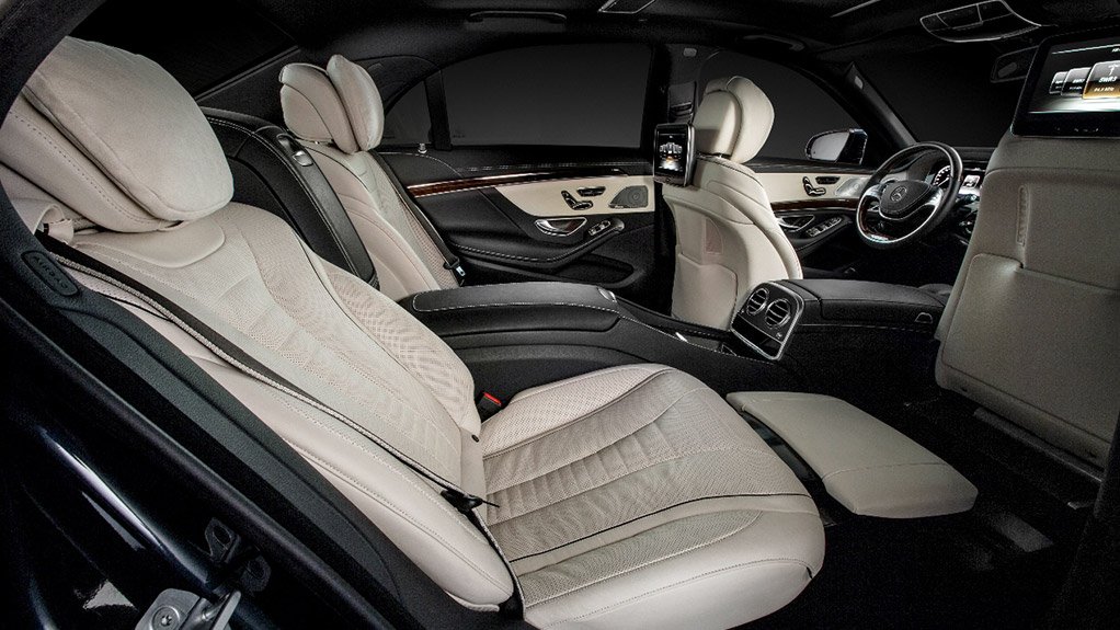 LAP OF LUXURY The many safety and ride-comfort technology features explain why the S-Class is often used as a chauffeur-driven vehicle 