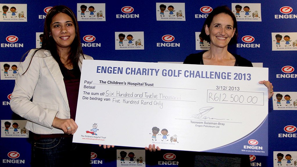 Engen raises welcome funds for young burn victims