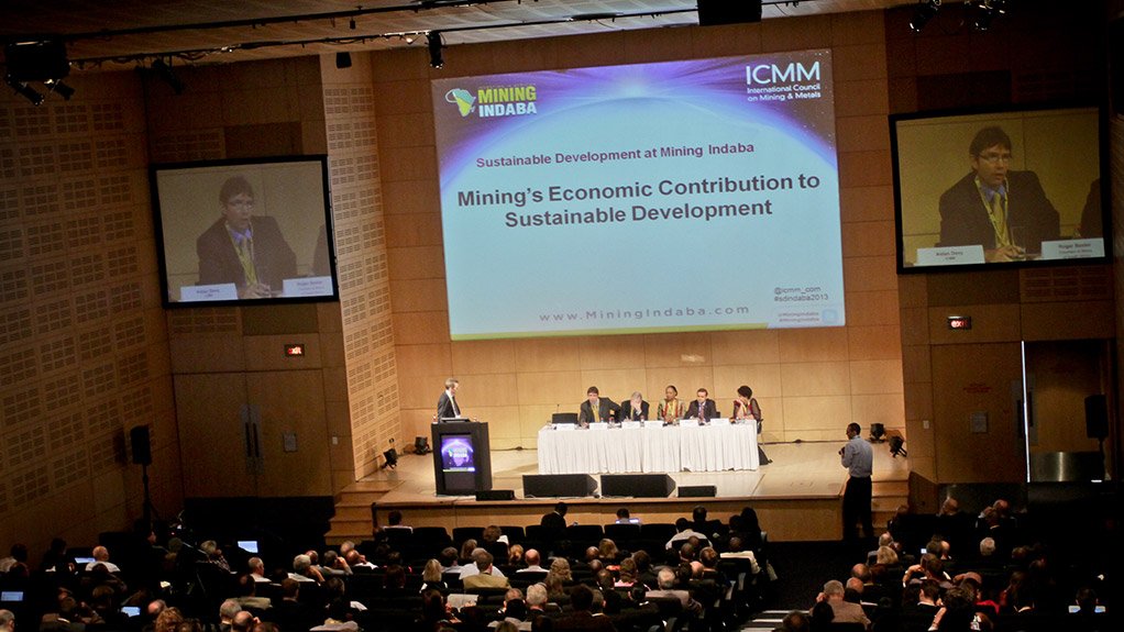 SUSTAINABILITY FOCUS The International Council on Mining and Metals aims to provide indaba participants with a forum to understand the sustainable development challenges that South Africa faces