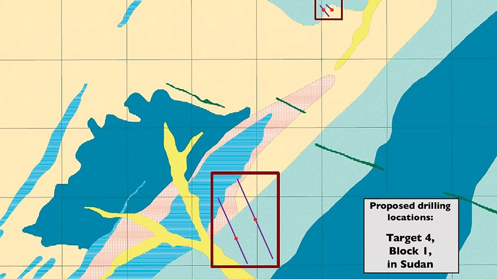 PROPOSED DRILLING LOCATIONS 
RMSI has been involved in identifying gold prospect zones in the town of al-Wilayah ash-Shamaliyah, in the Northern state of Sudan
