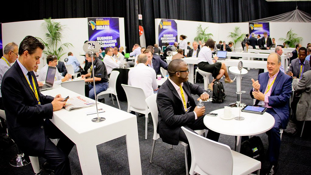 SHARING IDEAS AT THE INDABA The Mining Indaba brings together a unique blend of global mining and investment specialists