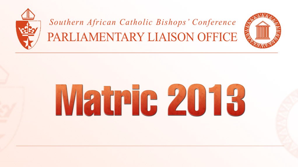 Response: Matric results 2013 (January 2013)