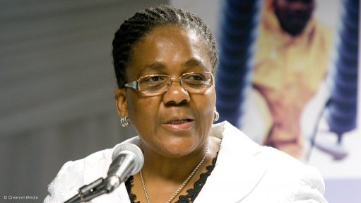 FRACKING UP A STORM Dipuo Peters believes that it would be wrong for government not to explore all potential gas opportunities, including shale gas explorations