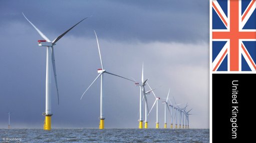 Triton Knoll offshore wind farm project, England