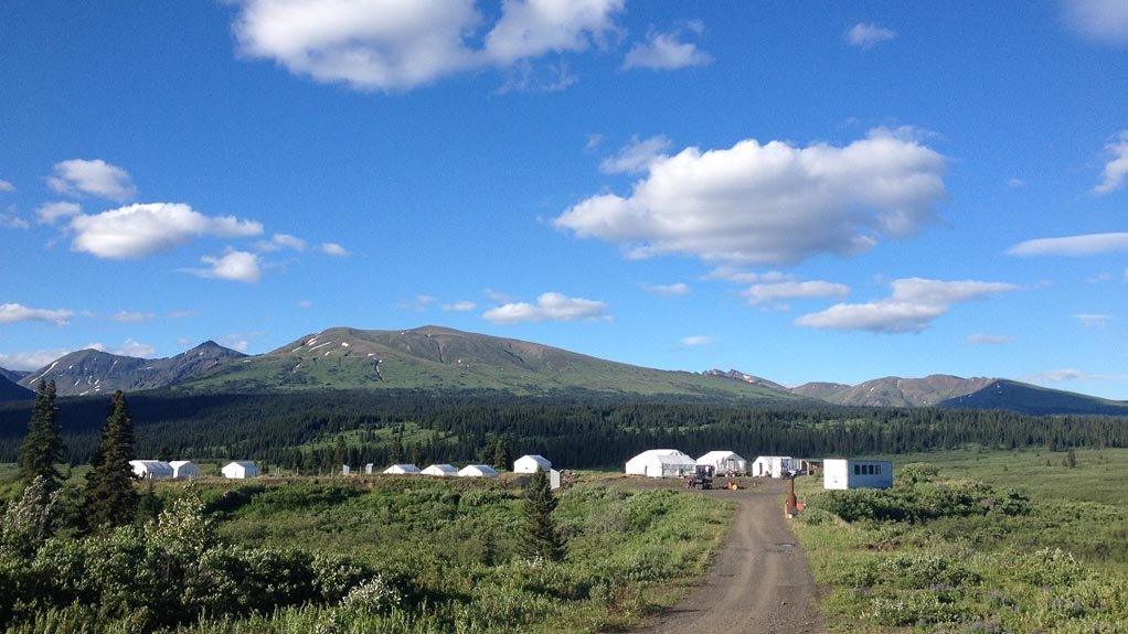 The Arctos field camp, in British Columbia. Fortune concluded a drilling programme to support geotechnical, hydrogeological and geotechnical studies for the anthracite project