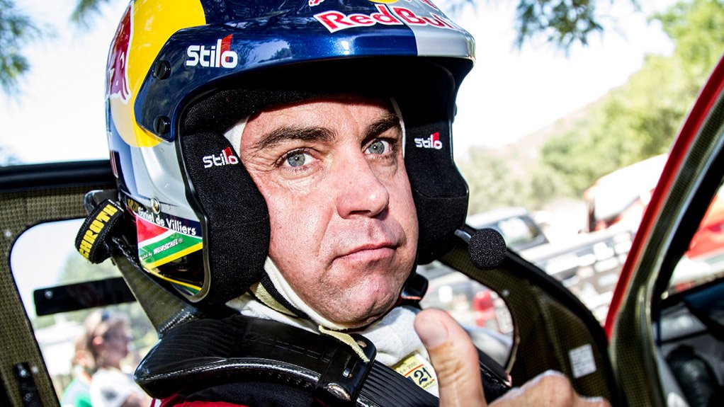 Giniel de Villiers at the 2014 Dakar Rally