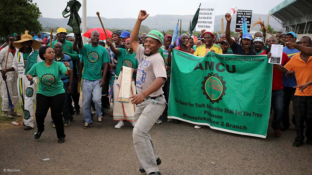 80 000 AMCU workers on strike in platinum sector