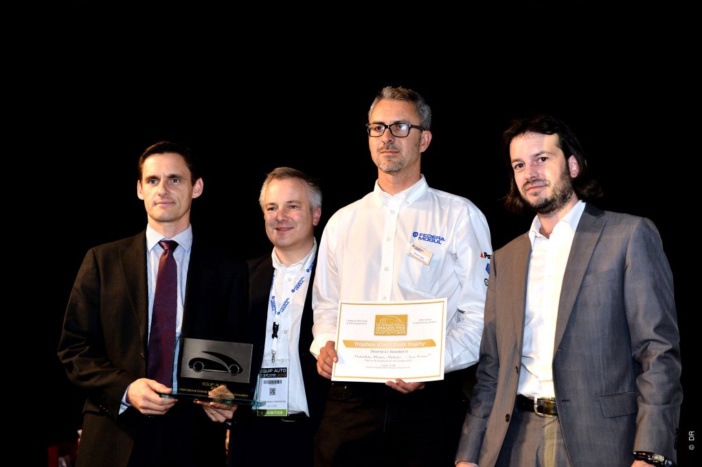 TAKING HOME THE GOLD
Eco-Friction brake pads secured a gold trophy in the aftermarket and retrofitting category at the Equip Auto 2013 International Grand Prix for Automotive Innovation Awards