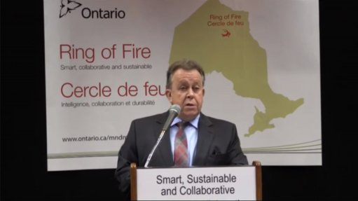 Northern Development and Mines Minister Michael Gravelle 