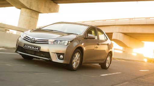      Toyota starts production of new Corolla as R1bn investment  comes to fruition