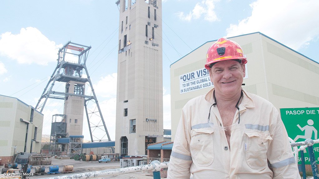 Gold Fields CEO Nick Holland
