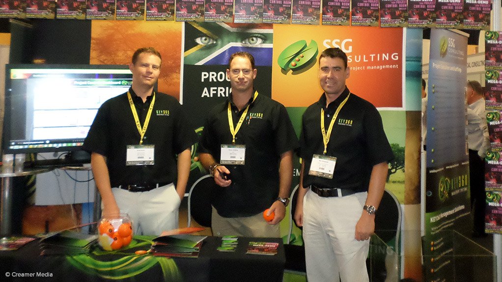 SSG CONSULTING AT THE 2014 MINING INDABA Grant Smith, Steven Golding and Mark Shoesmith