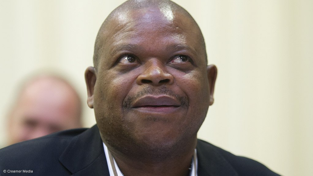 NUM general secretary Frans Baleni