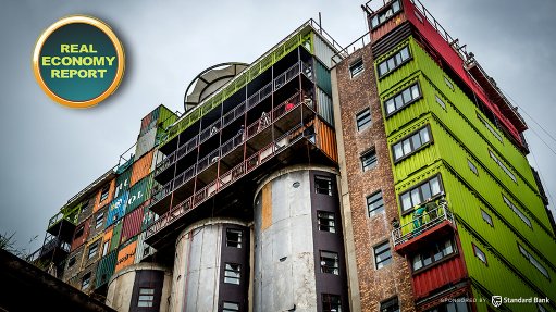 Grain silos converted into student accommodation
