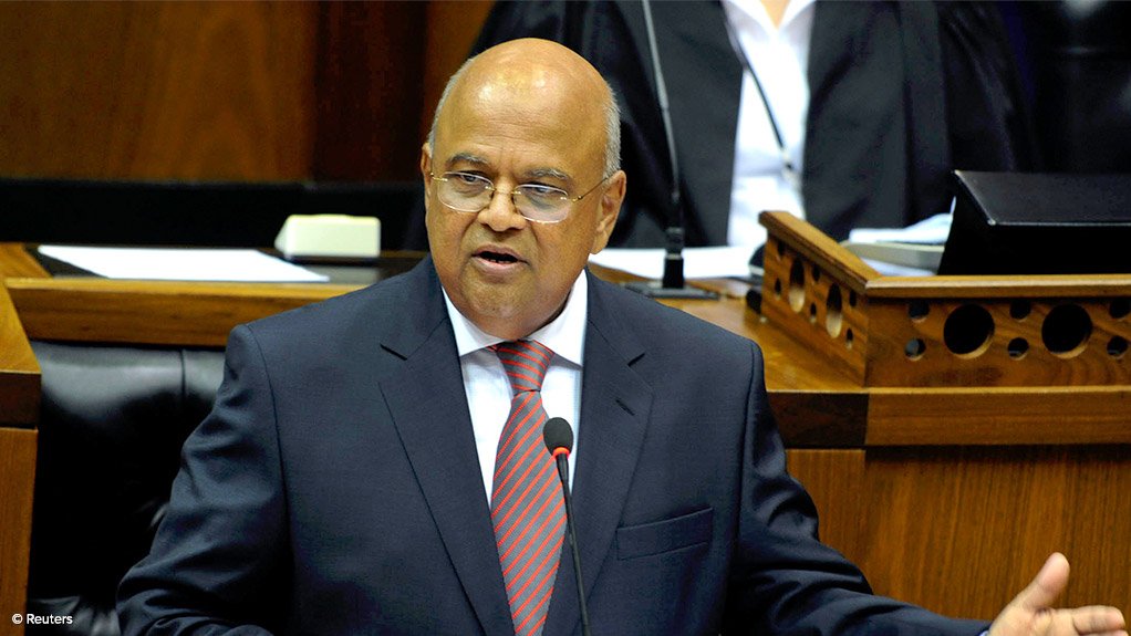 Finance Minister Pravin Gordhan