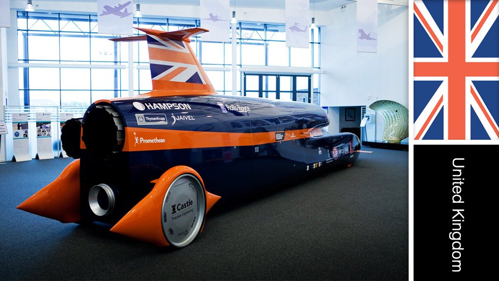 Bloodhound supersonic car project, UK