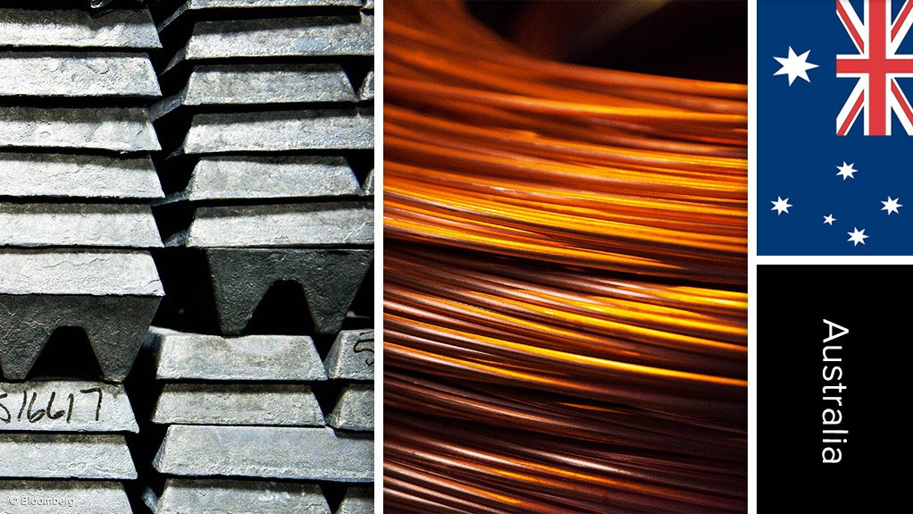 Peelwood zinc/copper project, Australia