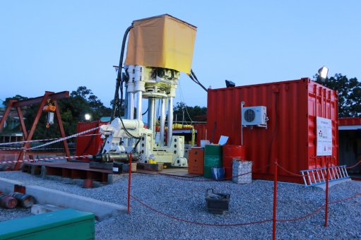 2 000-m-deep shaft project well under way, says  drilling company 