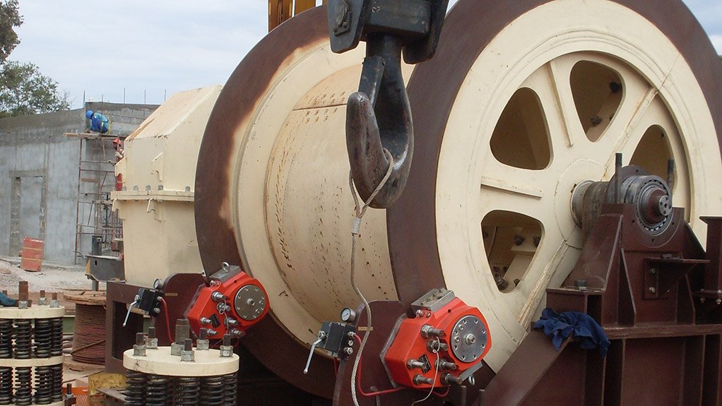 MINE WINDING
A 450 kW Winches and Winders winder installed at First Quantum Minerals' Frontier Mine in the Democratic Republic of Congo
