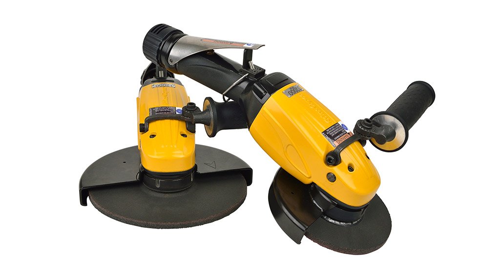PNEUMATIC GRINDING
The grinder is ergonomically designed with a high power-to-weight ratio
