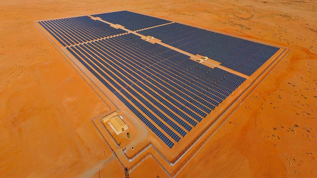 The 10 MW Konkoonsies solar plant