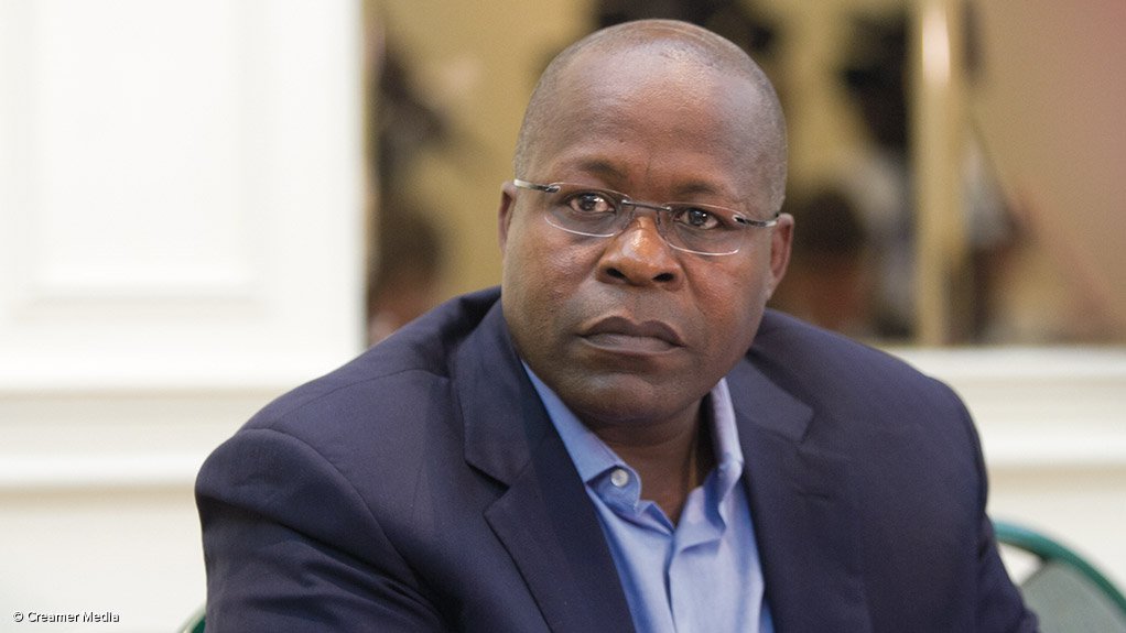 Lonmin CEO Ben Magara