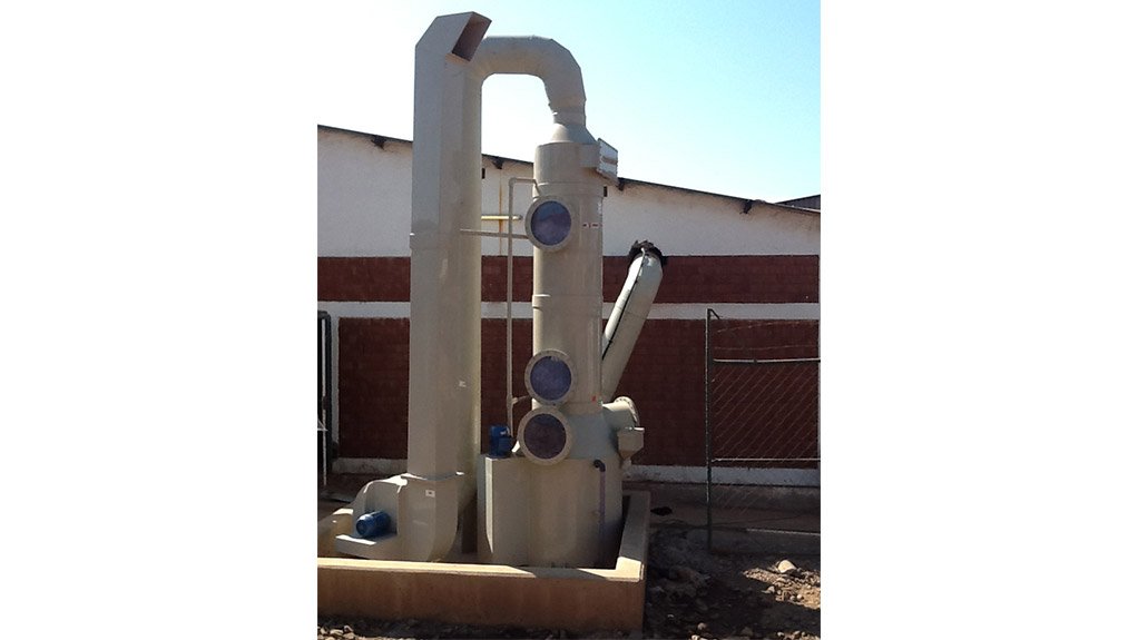 TRAMECON SCRUBBER INSTALLATION