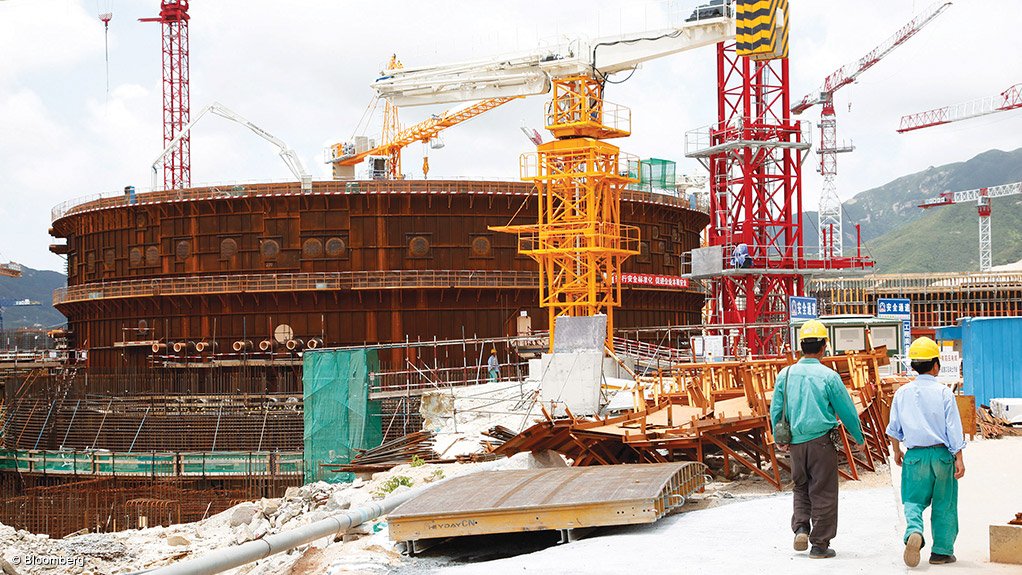 REAL ACTIVITY IS IN ASIA An Areva EPR nuclear power plant under construction in China 