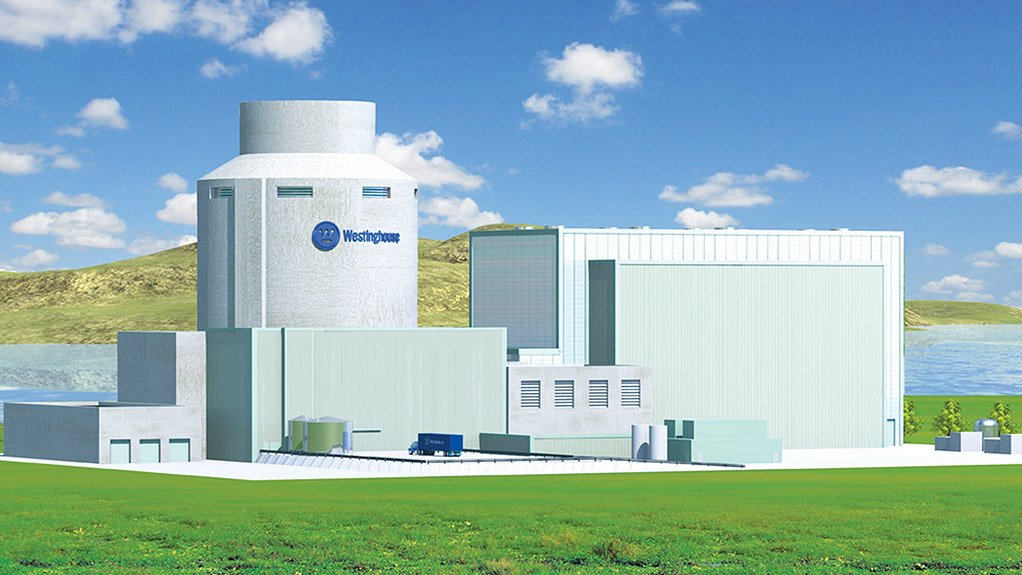 WESTINGHOUSE OFFER An artist’s impression of the AP1000 nuclear power plant 