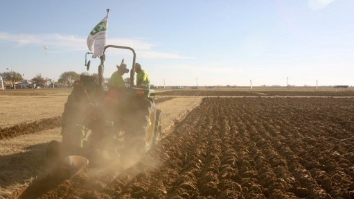 Junior ploughers also compete at Nampo