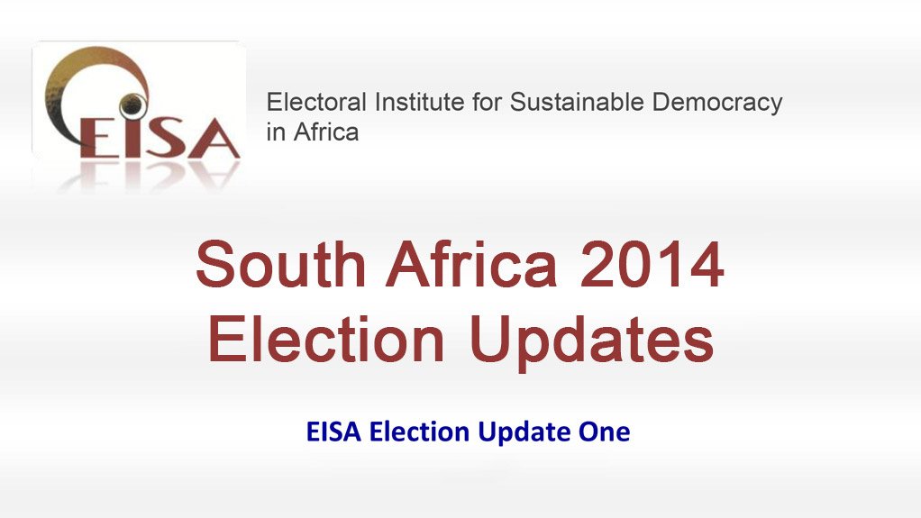 South Africa 2014 Election Updates: Processes (April 2014)
