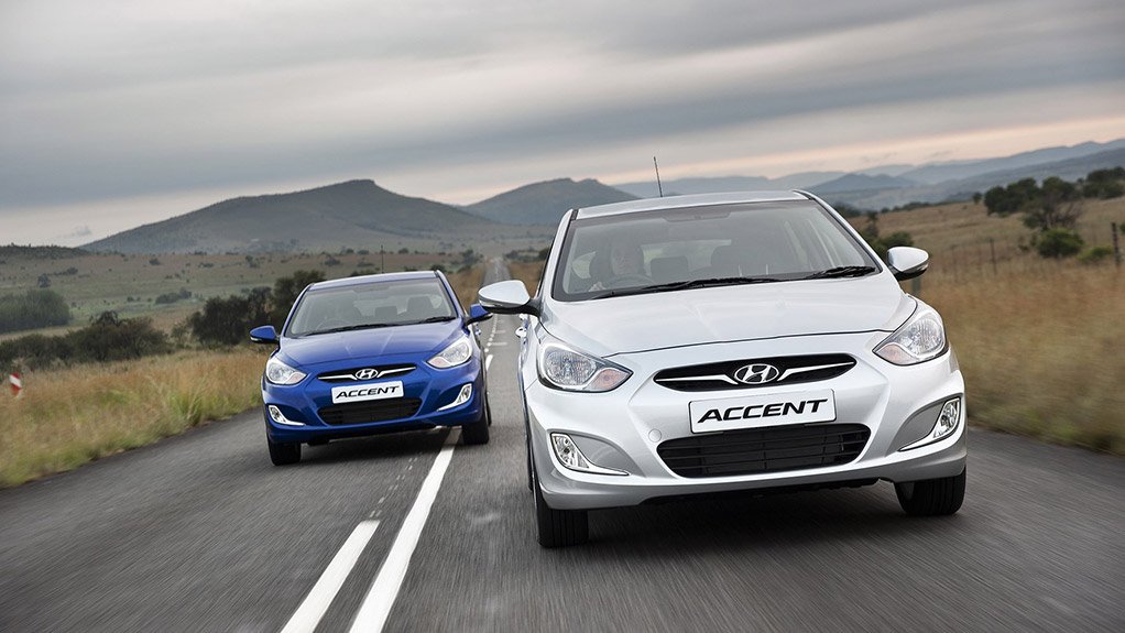 The Accent hatchback