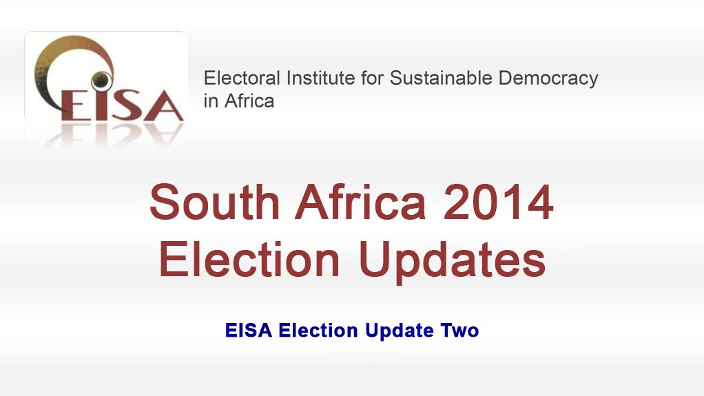 SA Elections 2014: Continuity, contestation or change? (April 2014)