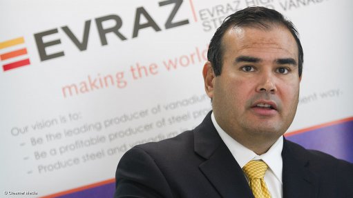 Evraz appoints Valenta as CEO