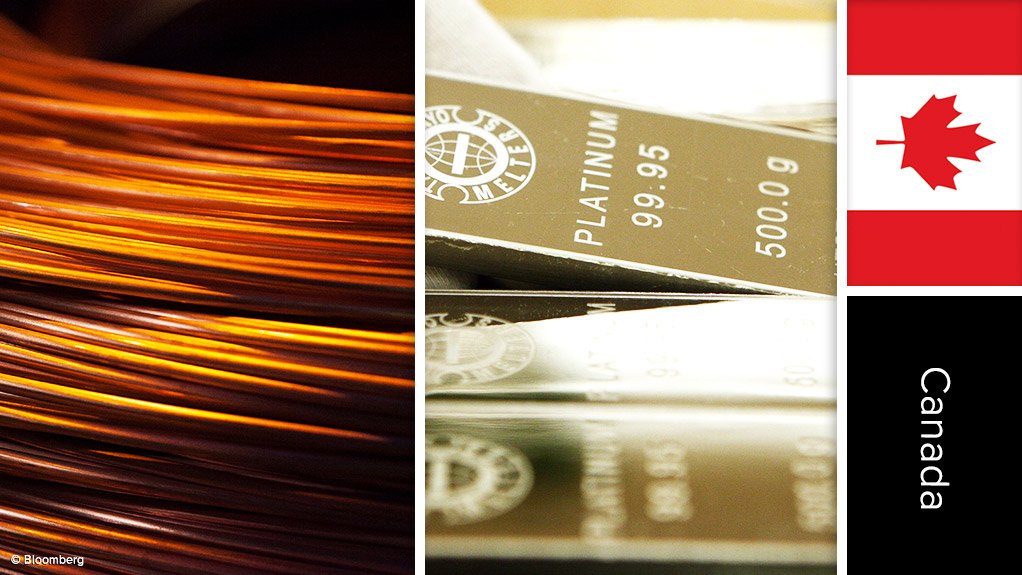 Broken Hammer copper and platinum group metals project, Canada