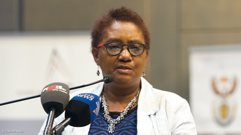 Human Settlements Minister Connie September 