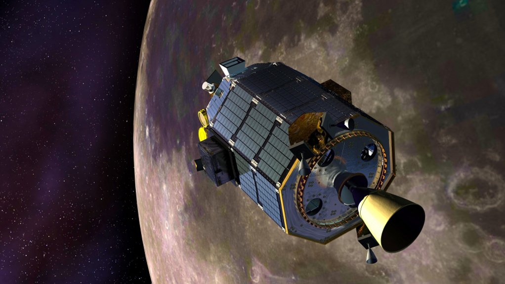 An artist’s impression of Ladee in its initial orbit above Moon