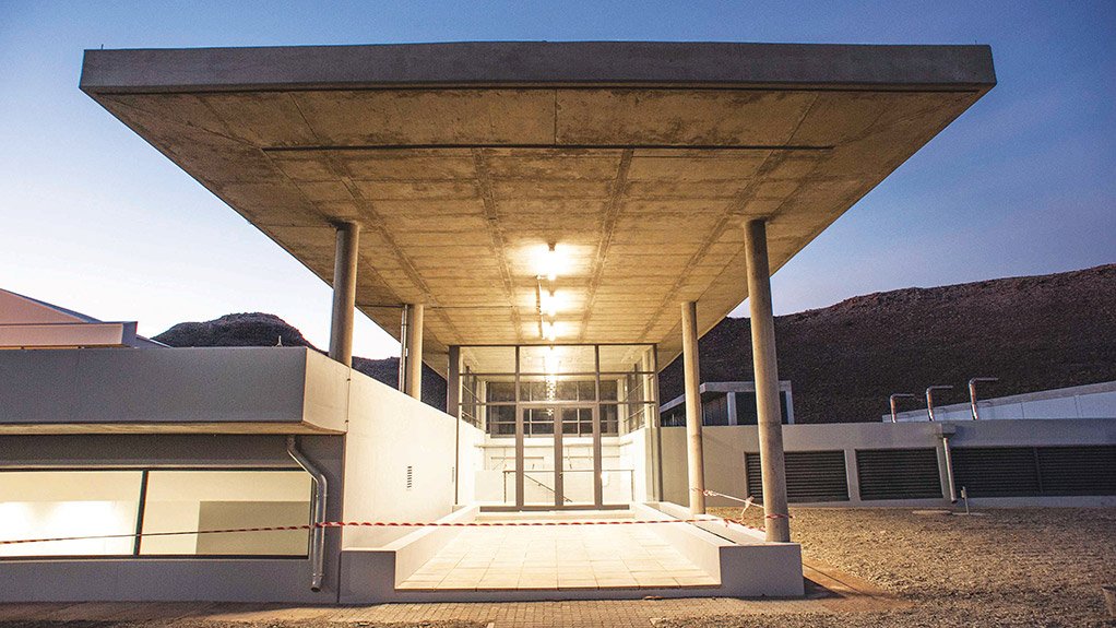 KEY INFRASTRUCTURE: The entrance to the Karoo Array Processor Building 
