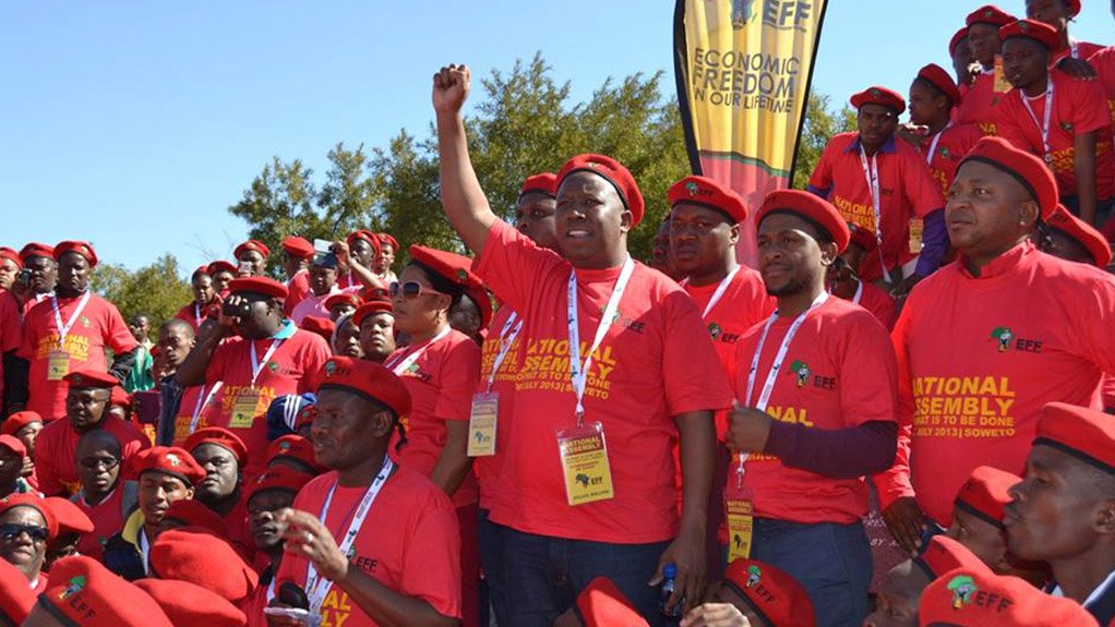 EFF leader Julius Malema