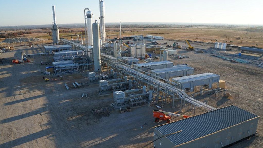A gas project in Texas, in the US, built by Valerus 