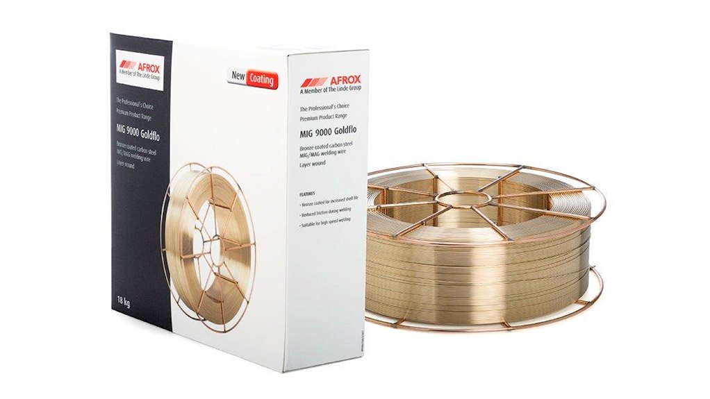 MIG 9000 GOLDFLO This high-quality bronze-coated MIG wire is produced from high-quality double deoxide rod 