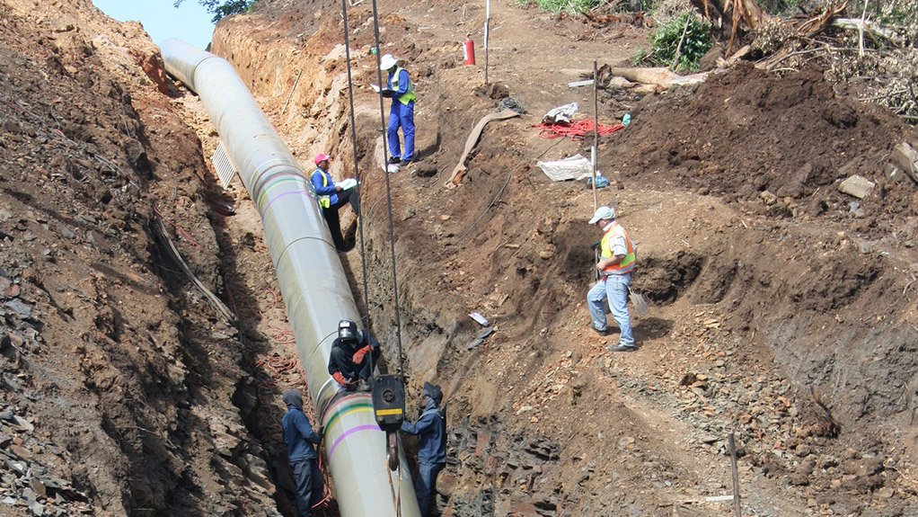 Thukela pipeline project, South Africa